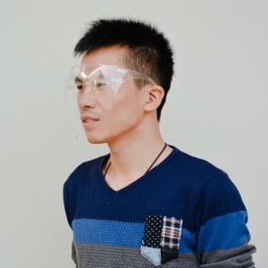 Equipo de seguridad antiniebla Pantalla facial de plástico de aislamiento personalizado Blocc