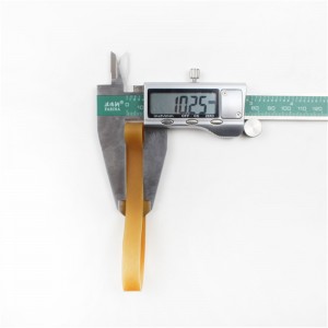 Banda de goma ensanchada y engrosada personalizable, anillo de goma agrícola de alta elasticidad y resistente a altas temperaturas