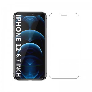 Película de pantalla de vidrio templado de alta calidad 9h caliente para el protector de pantalla Apple iPhone 11 12 pro Max