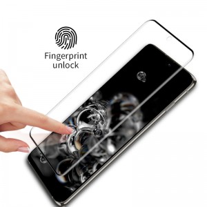 Película de pantalla de vidrio templado de alta calidad 9h caliente para el protector de pantalla Samsung s21