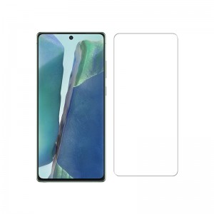 Película de pantalla de vidrio templado premium caliente 9H para Samsung Note 20 Protector de pantalla