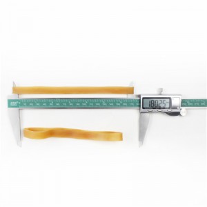 Venta directa de fábrica de banda de goma industrial duradera antienvejecimiento de alta temperatura personalizable de alta elasticidad