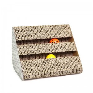 Tablero de garra de gato de doble triángulo