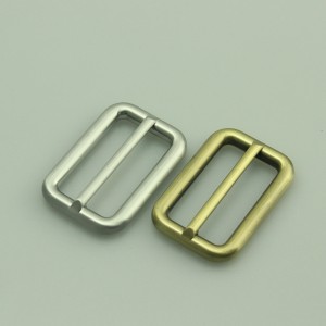 Hebilla de bolsa, hebilla de doble ajustador, accesorios de metal