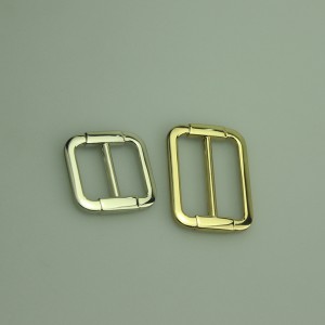 Hebilla de bolsa, hebilla de doble ajustador, accesorios de metal