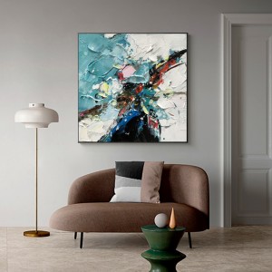 Pintura al óleo hecha a mano Abstracto Hermosa obras de arte Fotos Naturales Lienzo Paisaje Dibujo