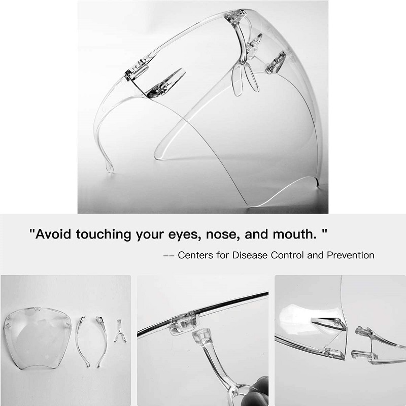 Anti Fog Goggle Unisex Visor Face Face Protective Shield Gafas