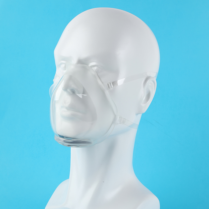 Máscara transparente