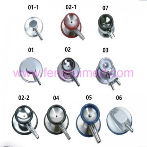 Repuestos de BPM y estetoscopio.