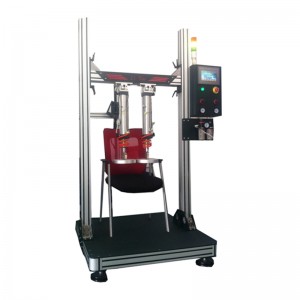 Superficie de asiento de la silla de oficina LT-JJ03-D que dobla la máquina de pruebas alternas