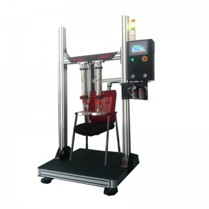 Superficie de asiento de la silla de oficina LT-JJ03-D que dobla la máquina de pruebas alternas