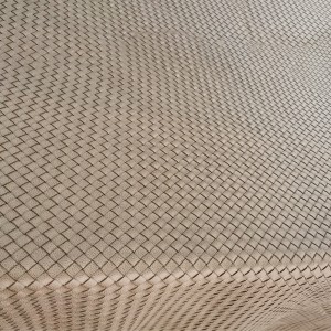 Tela tejida de cuero de imitación BNT6859