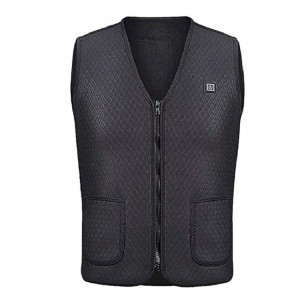 Vestido de vellón calentado a prueba de agua para hombre chaleco muscular ropa calentada bodywarmer trabajando chaquetas eléctricas calentadas de peso chaleco
