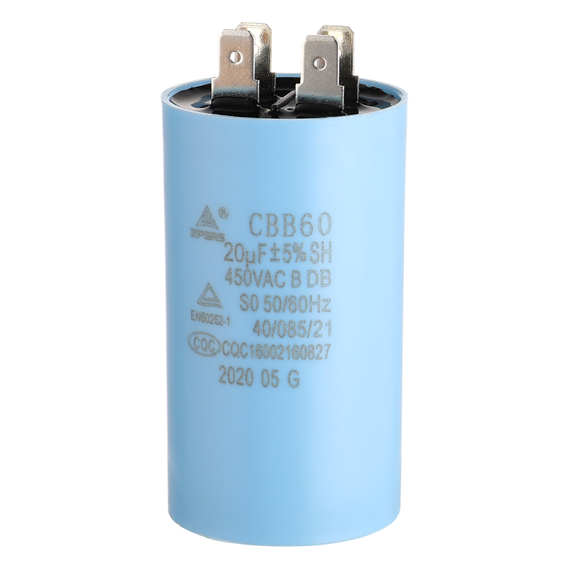 CBB60 Capacitor 450V 20UF 40/85/21 B CQC para aire acondicionado y refrigerador