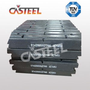 Altas placas de mandíbula de la cantera de Maganese para la trituradora de mandíbula C145 .C150