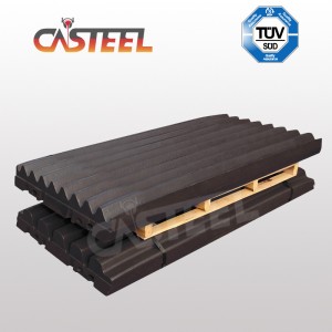 Altas placas de mandíbula de la cantera de Maganese para la trituradora de mandíbula C145 .C150