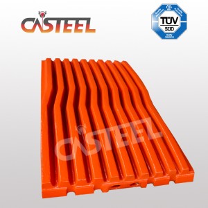 Piezas de la trituradora para la industria de canteras y agregados