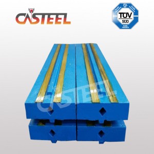 Piezas de trituradora de impacto de alto cromo PEGSON XH250, XH320SR, XH500 HARTL 1060 TESAB, EXTEC Barras de golpe