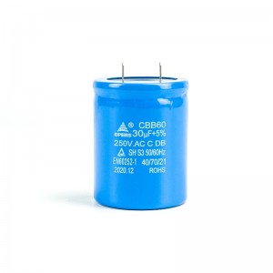 30UF 250V 50/60Hz SH S3 40/70/21 CBB60 CAPACITOR PARA LA BOMBA DE AGUA