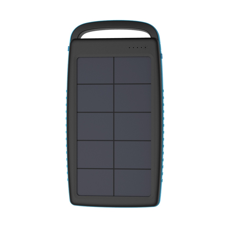 Amazon impermeable doble cargador solar al aire libre portátil Power Bank para senderismo y viajar