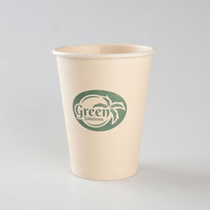Copa compostable de fibra de bambú de la taza de papel compostable