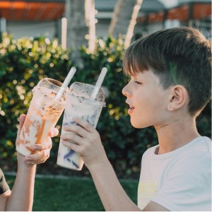 Paja plástica de PLA al por mayor de fábrica con precio competitivo ecológico