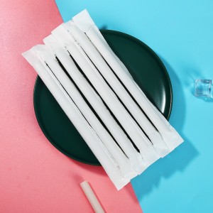 Paja plástica de PLA al por mayor de fábrica con precio competitivo ecológico