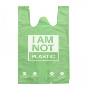 Bolsa de plástico degradable