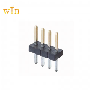 2.54mm Pitch 180 ° DIP SINGLE FILED 2P ~ 40p Encabezado PIN