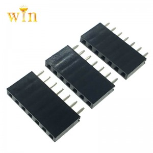 1x7P 180 ° HEADER VERTICAL DE PIN DE DIP Cabecera hembra H8.5mm