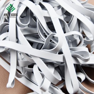 El fabricante de banda de goma produce y vende traje de bañonatural cinturón de ropa interior, accesorios para gafas denatación