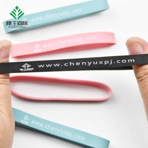 Fuente Fabricantes Custom Impress Bandas de goma Publicidad Bandas de goma