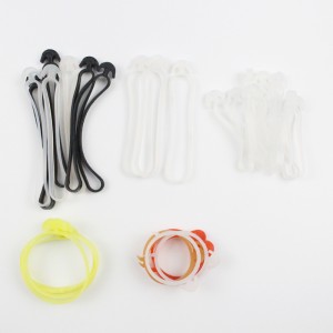 El fabricante produce y vende bandas de goma en forma de gancho y puede personalizar las bandas de goma de gomanatural.