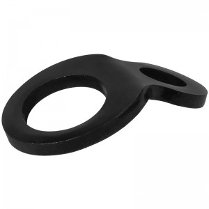 Lazo de la correa Anillos de suciedad Bicicletas de acero inoxidable Multiusteos Anche Botting Anchor Papping Ganchos para montaje en el garaje, Taller de trabajo, Camión, Trailer, Carrito de golf, Cercanegra