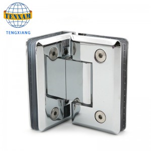 Show de 90 grados Mostrar bisagra de puerta de acero inoxidable de acero inoxidable