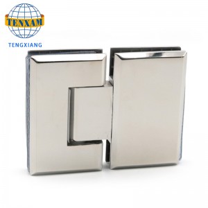 Bisagra de la pantalla de ducha de 180 grados para la ducha Hardware de vidrio accesorios