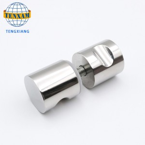 Manija pequeña ducha manijas de puerta de vidrio muebles manipuladores perillas