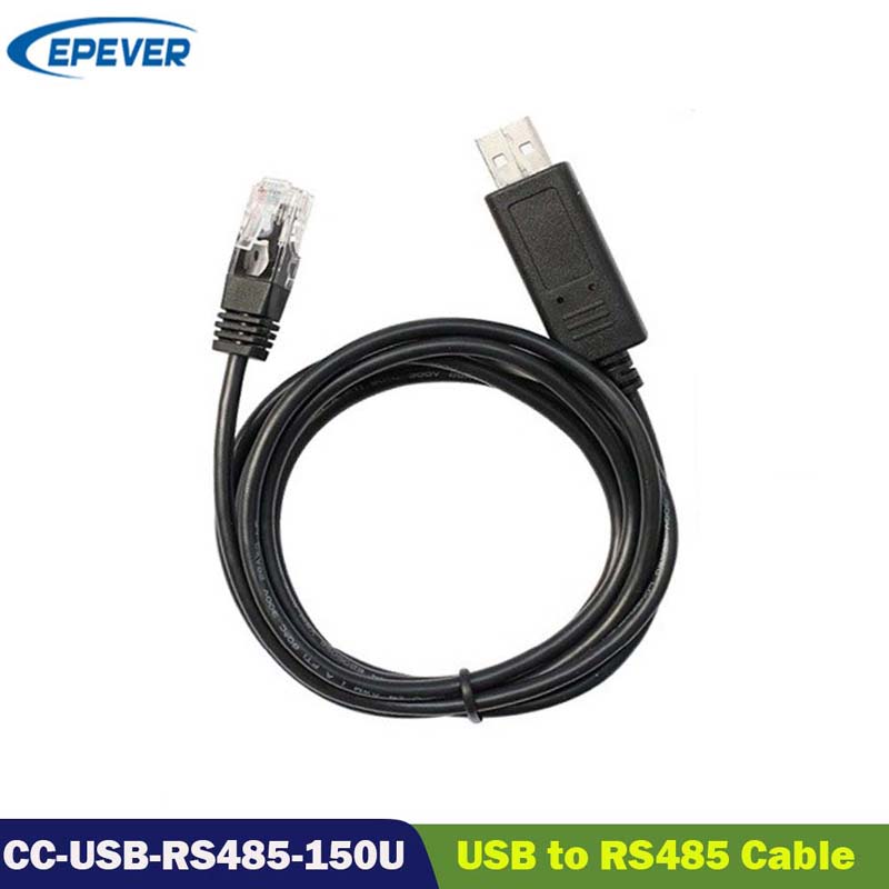 Cable de comunicación CC-USB-RS485-150U USB a PC RS485 para EPEVER EPSOLAR TRAUCER UN TRACER BN TRURON XTRA MPPT SOLA