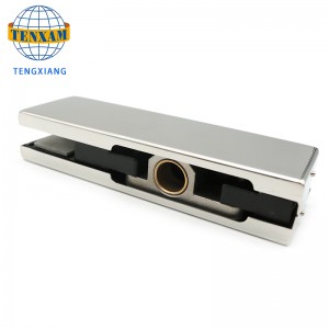 Pantalla de puerta de vidrio de acero inoxidable de alta calidad para oficina