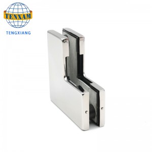 Accesorios de montaje de vidrio de parche curvado