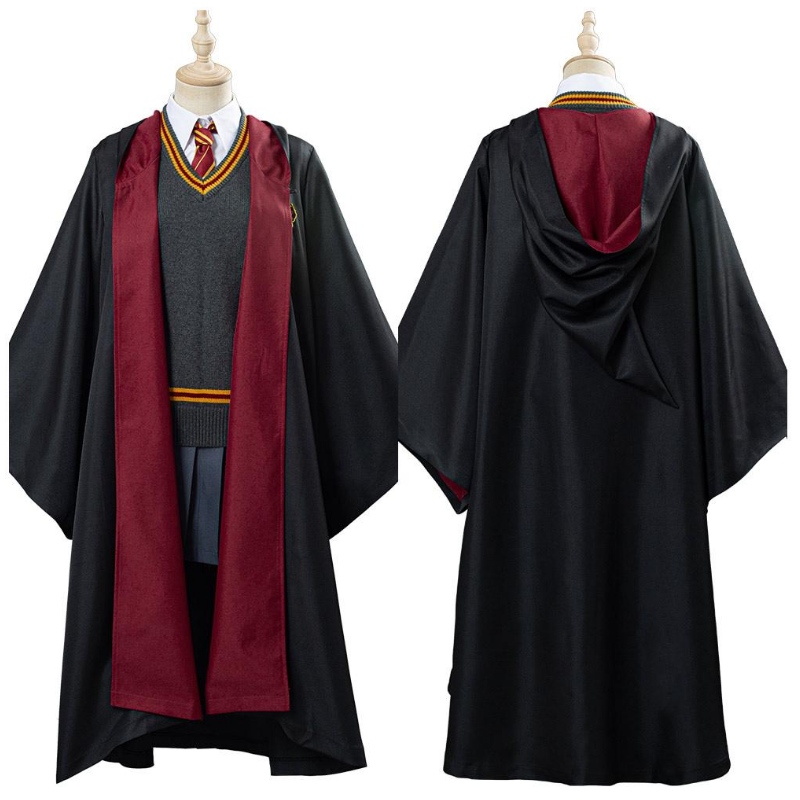 Harry Potter Hermione Granger Granger Gryffindor Escuela Cosplay Compra al por mayor disfraces de Halloween a granel