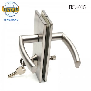 China Fábrica moderna barata 694 Manija de aluminio y placa de hierro Cerradura de la puerta Sethot