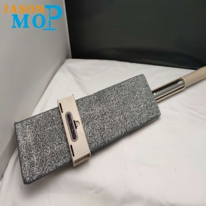 JASON NEW fregonas de limpieza de microfibra de varilla de acero inoxidable para lavado a mano gratis para limpieza doméstica (JS-B2009)