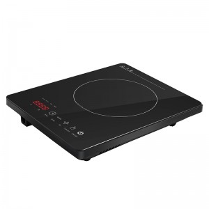 BTC03 HOT de inducción portátil, 2000W Toque Cocina de inducción con cerradura de seguridad paraniños, contador de control de potencia y potencia de 8niveles