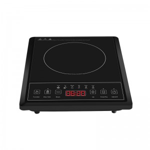 A13 INDUCCIÓN DE INDUCCIÓN DE UN SOLO INDUCCIÓN COCINA DE INDUCCIÓN ULTRA FÁNTES, Control de potencia y temperatura de 8niveles con panel de vidrio pulidonegro