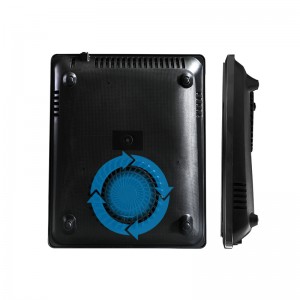 A13 INDUCCIÓN DE INDUCCIÓN DE UN SOLO INDUCCIÓN COCINA DE INDUCCIÓN ULTRA FÁNTES, Control de potencia y temperatura de 8niveles con panel de vidrio pulidonegro