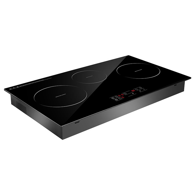 DFY-ITH5501 Tres Zona de cocina Control táctil Cocina de inducción linda