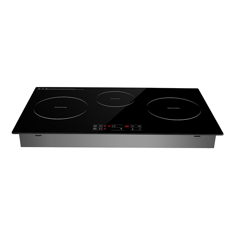 DFY-ITH5501 Tres Zona de cocina Control táctil Cocina de inducción linda