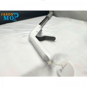 JASON 2020 Nuevo trapeador con rociador de agua con trapeador plano limpio de microfibra con varilla de acero inoxidable (JS-B2010)