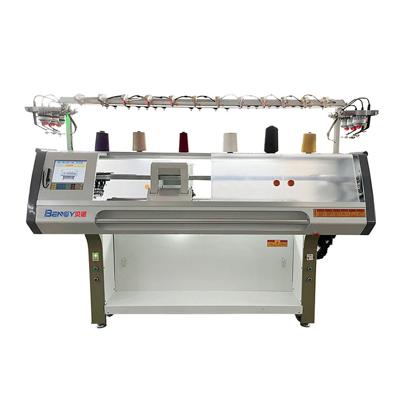 Máquina de tejer plana computarizada automática de 52 pulgadas para ventas